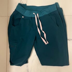 Figs scrub pants Caribbean blue